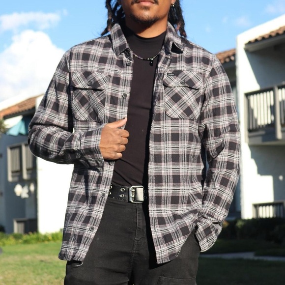 “RVCA” Flannel - Picture 1 of 3
